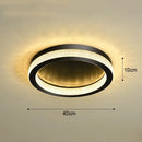 GobekUsa Black Gold Crystal Chandelier LED Ceiling Light for Living Room Bedroom