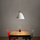 GobekUsa Leather and Iron Finish Pendant Light Fixture for Kitchen Dinning Living Room
