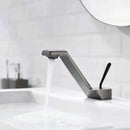 GobekUsa Black Basin Faucet: Modern Single Handle Waterfall Mixer Tap for Bathroom