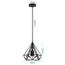 GobekUsa Industrial LED Pendant Ceiling Light for Home Living Room Kitchen Decor