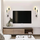 GobekUsa Adjustable Retro Wall Lamp with Long Arm and LED E27 Light