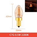 GobekUsa Dimmable LED Candle Light Bulb for Home Decor Lighting