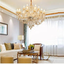 GobekUsa Crystal Chandeliers: Luxury K9 Modern LED Lighting for Elegant Home Decor