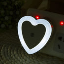 GobekUsa Heart-Shaped LED Night Light with Wireless Sensor Control for Bedroom & Living Room