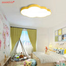 GobekUsa Cloud LED Kids Ceiling Light - Cartoon Bedroom Chandelier for Amusement Parks & Schools