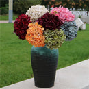 GobekUsa Artificial Hydrangea Wedding Flowers Wall Home Decoration Indoor Bonsai Bouquet Background
