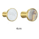 GobekUsa Brushed Gold Towel Hook for Kitchen and Bathroom Organization