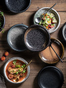 GobekUsa Ceramic Kimchi Plate - 6inch Round Dish - Solid Glaze