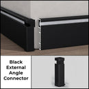 GobekUsa LED Skirting Line Aluminum Profile Baseboard for Backlight Strip Lights