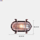 GobekUsa Industrial Outdoor Wall Lamp Waterproof LED Wall Light for Porch Garden Balcony