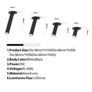 GobekUsa 5W LED Bar Ceiling Spotlight: Modern High-Quality Adjustable Indoor Lighting