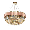GobekUsa E14 LED Crystal Stainless Steel Rose Gold Pendant Lights