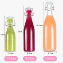 GobekUsa Glass Storage Bottle for Wine, Jam, Honey, Lemon & More