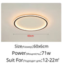 GobekUsa Dimmable LED Ceiling Chandelier for Living Bedroom Study Room Lighting