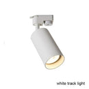 GobekUsa Black White LED GU10 Track Lamps for Shop Rail, Aluminum Spotlights for Clothing Store