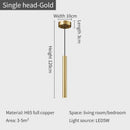 GobekUsa Copper Bedroom Chandelier & Modern Bar Spot Light Wall Sconce Set