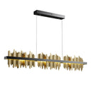 GobekUsa Iceberg Design LED Chandelier - Modern Dining Room & Kitchen Island Lighting