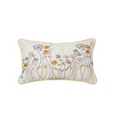 GobekUsa Dandelion Floral Yellow Pillow Cover for Home Decor