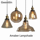 GobekUsa Industrial Glass Pendant Light for Modern Home Decor