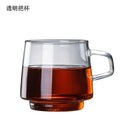 GobekUsa Glass Coffee Mug Tumbler | Colorful Heat-Resistant Tea Juice Cup