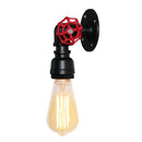 GobekUsa Industrial Water Pipe LED Wall Lamp for Home Decor
