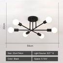 GobekUsa LED Metal Chandeliers for Living Room - Stylish Ceiling Light for Home Decor