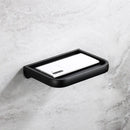 GobekUsa Black Tissue Paper Holder with Phone Stand - Toilet Roll Rack & Storage Box