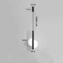Nordic Minimalist Metal Bedside Pendant Light