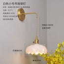 GobekUsa Green Glass Hanging Lamp - Copper Nordic Modern Pendant Lights for Bedroom, Bar, Restaurant