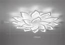 GobekUsa Branch Design LED Chandelier: Modern Nordic Acrylic Ceiling Light for Stylish Living Room Décor