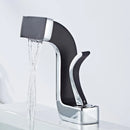 GobekUsa Gold Brass Basin Faucet Cold Hot Water Mixer Sink Tap Deck Mount