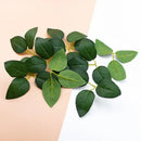 GobekUsa Artificial Rose Leaf Wedding Home Decor Silk Greenery Wreaths DIY Crafts