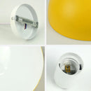 GobekUsa LED Macaron Pendant Lamp: Modern, Colourful, Perfect for Home, Study, Bedroom, Restaurant