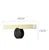 GobekUsa Linear LED Gold Pendant Light for Island, Restaurant, Bar - Nordic Designer Style