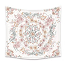 GobekUsa Bohemian Mandala Flower Tapestry Wall Hanging for Living Room Bedroom Decor