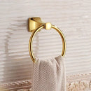 GobekUsa Gold Bathroom Hardware Set for Towels, Paper, Brushes, and More