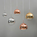 GobekUsa Glass Ball Electroplate LED Pendant Light for Kitchen Living Room Bedroom