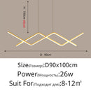GobekUsa LED Pendant Lights: Modern, Remote-Control, Cord Hanging, for Study, Kitchen, Living Room