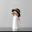 GobekUsa Bubble Gum Blowing Character Statue for Modern Home Decor