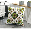 GobekUsa Ethnic Style Canvas Embroidery Pillow Cover 45x45cm