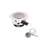 GobekUsa Adjustable Anti-Glare Ceiling Downlight with GU10/MR16 Lamp Base for Indoor Spot Lighting