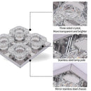 GobekUsa Smart LED Chandelier Modern Ceiling Lamp Remote Control for Living Dining Room