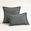 GobekUsa Houndstooth Jacquard Throw Pillow Covers - Square Cushion Cover