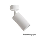 GobekUsa Black White LED GU10 Track Lamps for Shop Rail, Aluminum Spotlights for Clothing Store