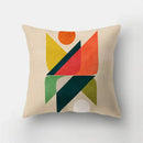 GobekUsa Geometric Stripe Patchwork Pillow Case | Home Decor Sofa Cushion Cover