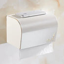 GobekUsa Bathroom Accessories Set: Shelf, Towel Rack, Paper Holder, Toilet Brush Holder, Towel Hanger, Hooks