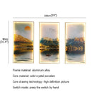 GobekUsa Landscape Painting LED Wall Sconces Suite