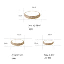 GobekUsa Dimmable Iron Chandelier Lights for Bedroom & Living Room with Remote Control