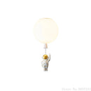 GobekUsa Kids Space Balloon LED Ceiling Lamp - Creative Nordic Cartoon Decor