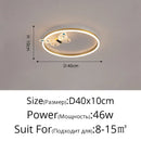 GobekUsa LED Chandelier: Modern Indoor Lighting for Bedroom, Study, Living Room - Luster Lamps